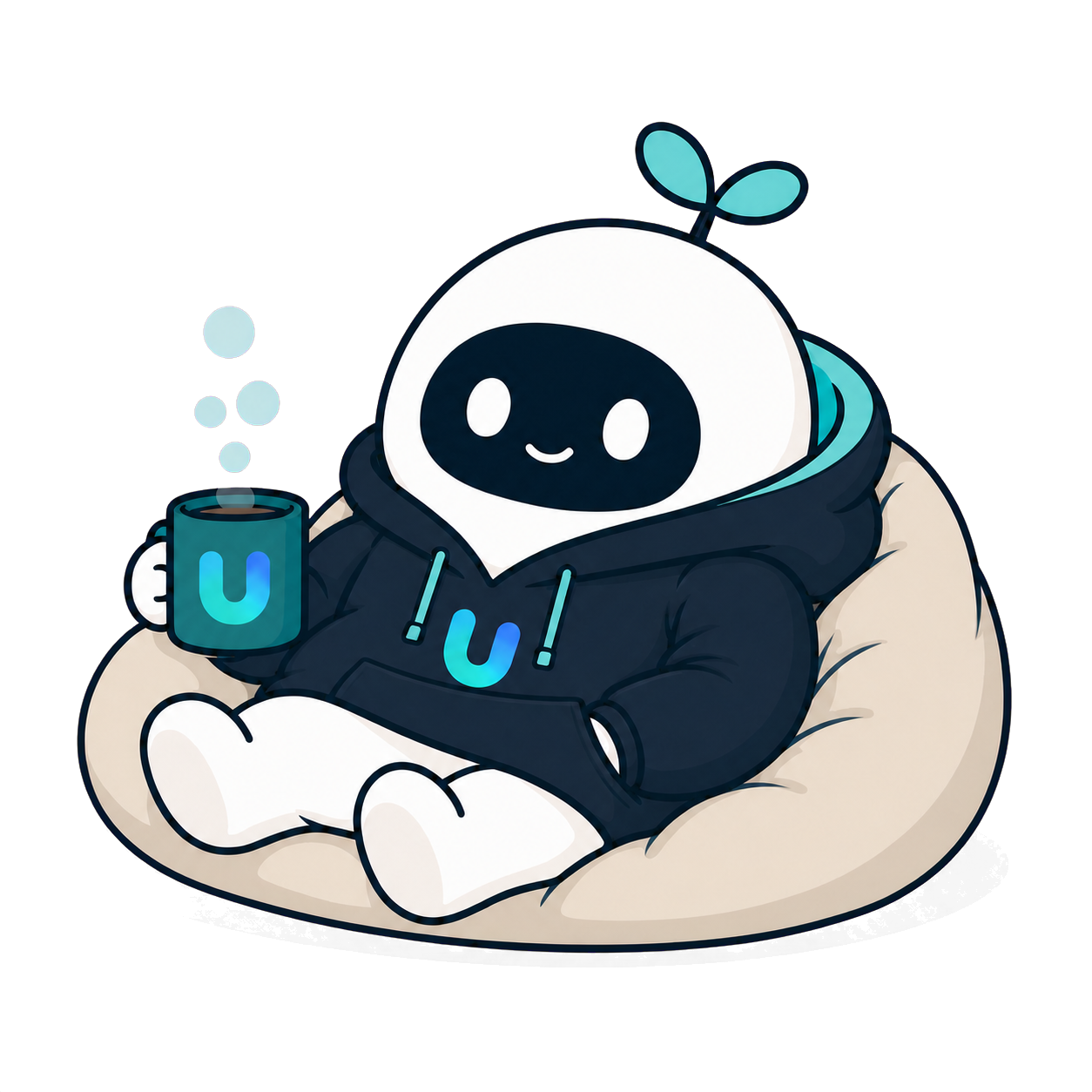 Unmendo公式キャラクター めんどくん